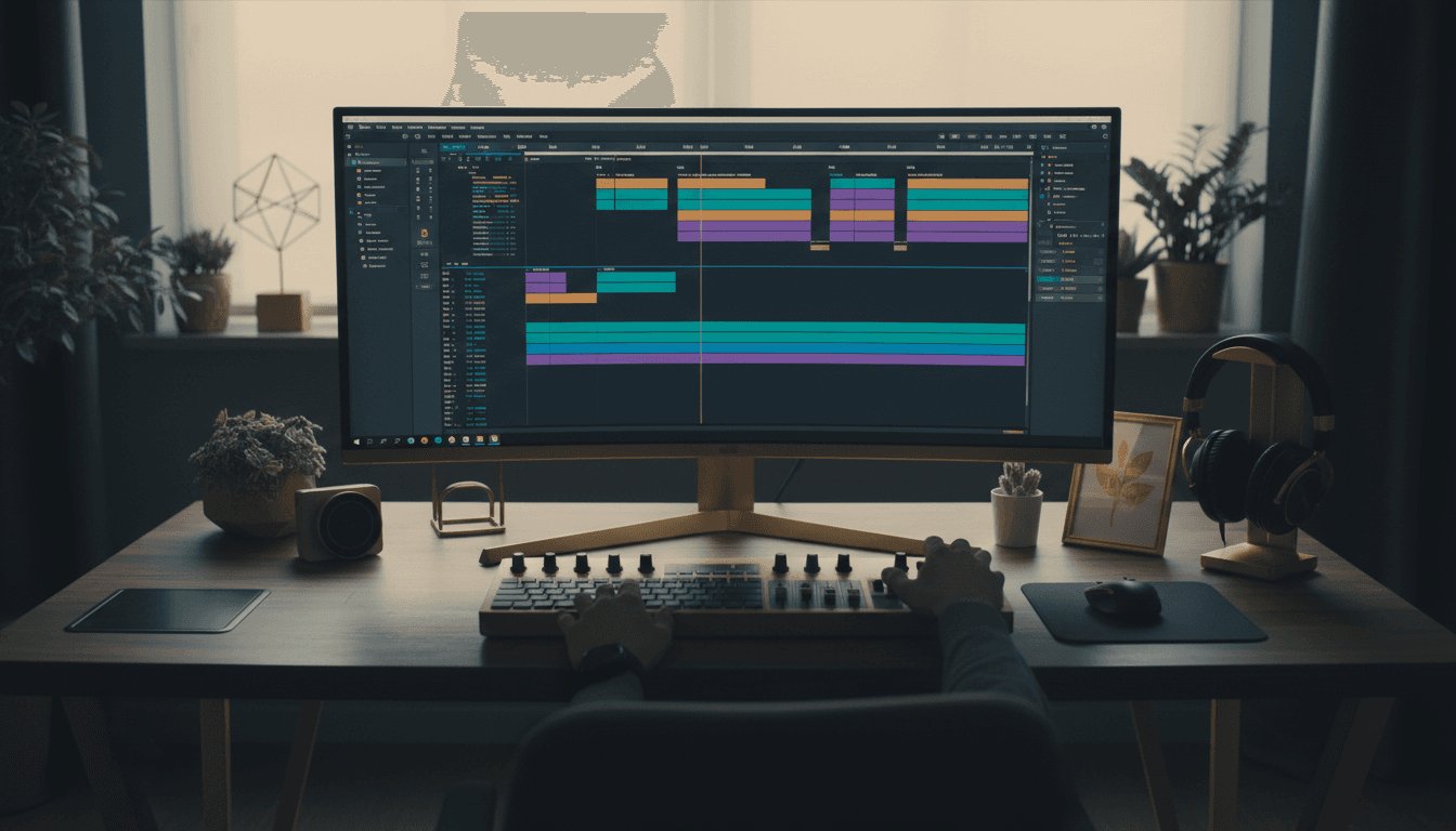 AI Media Studio video generation workspace